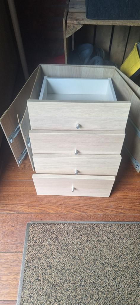 2 ladeblokken voor kallax expedit kast ikea, Huis en Inrichting, Ophalen of Verzenden, Zo goed als nieuw, 25 tot 50 cm, Minder dan 100 cm