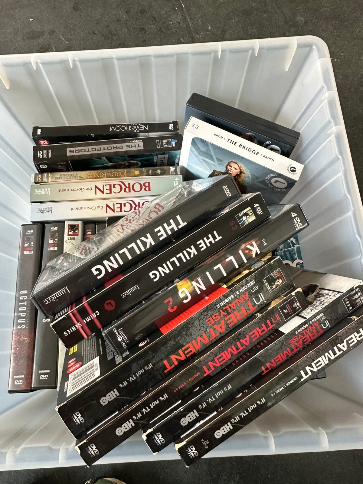 Dvd’s kwaliteitsseries en films, Alle leeftijden, Ophalen, Gebruikt