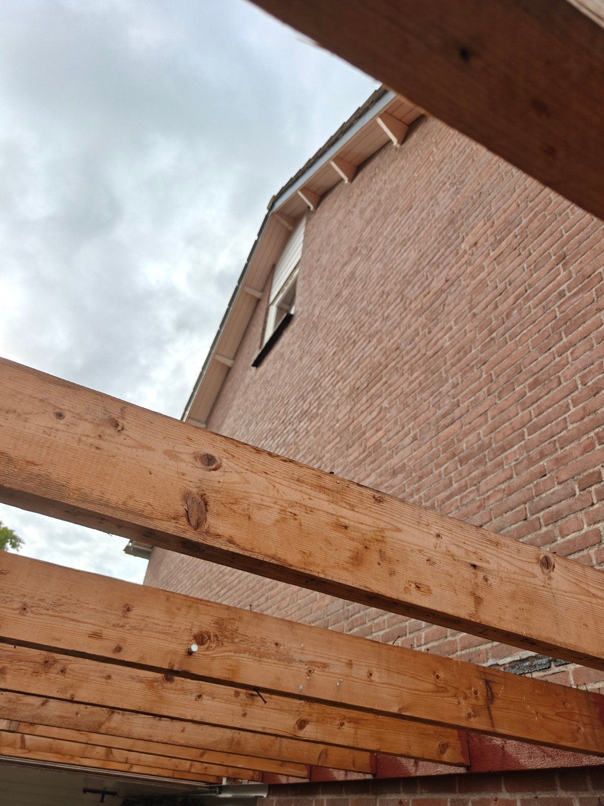 10 houtenbalken niet schoon, Ophalen, Gebruikt, 25 tot 50 mm, 250 tot 300 cm