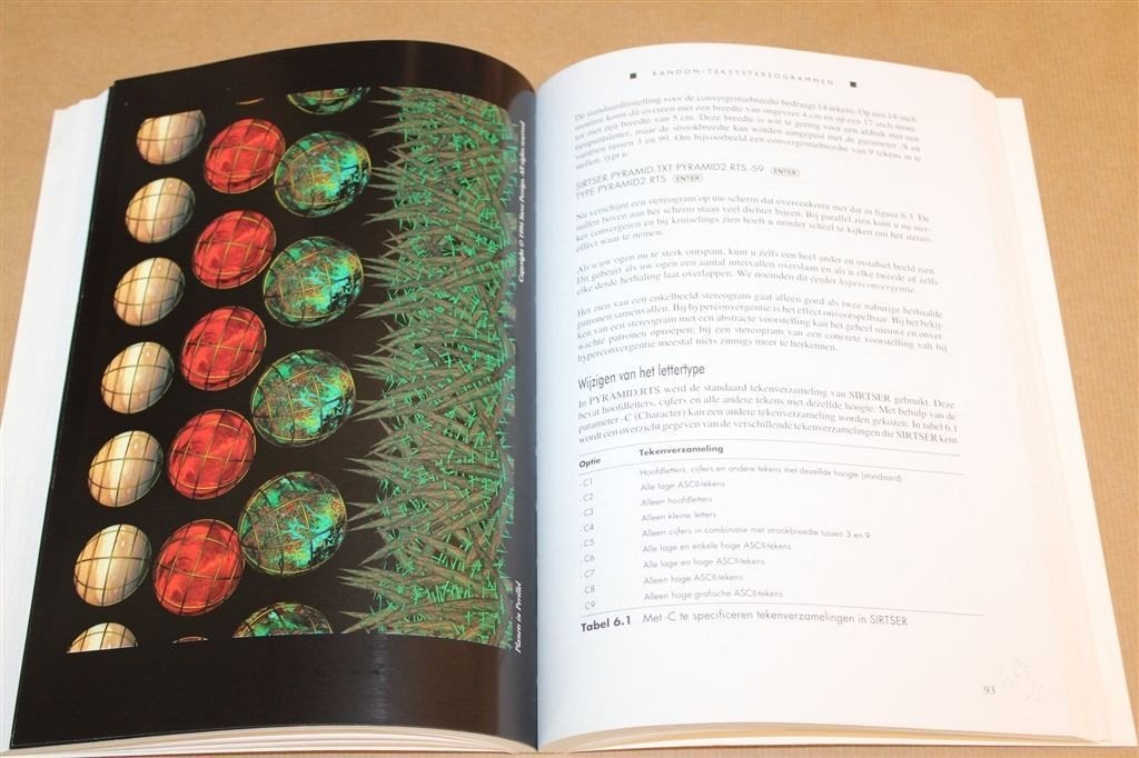Spelen met Stereogrammen — Vintage Boek over 3D illusies1994, Boeken, Informatica en Computer, Ophalen of Verzenden, Gelezen, Internet of Webdesign