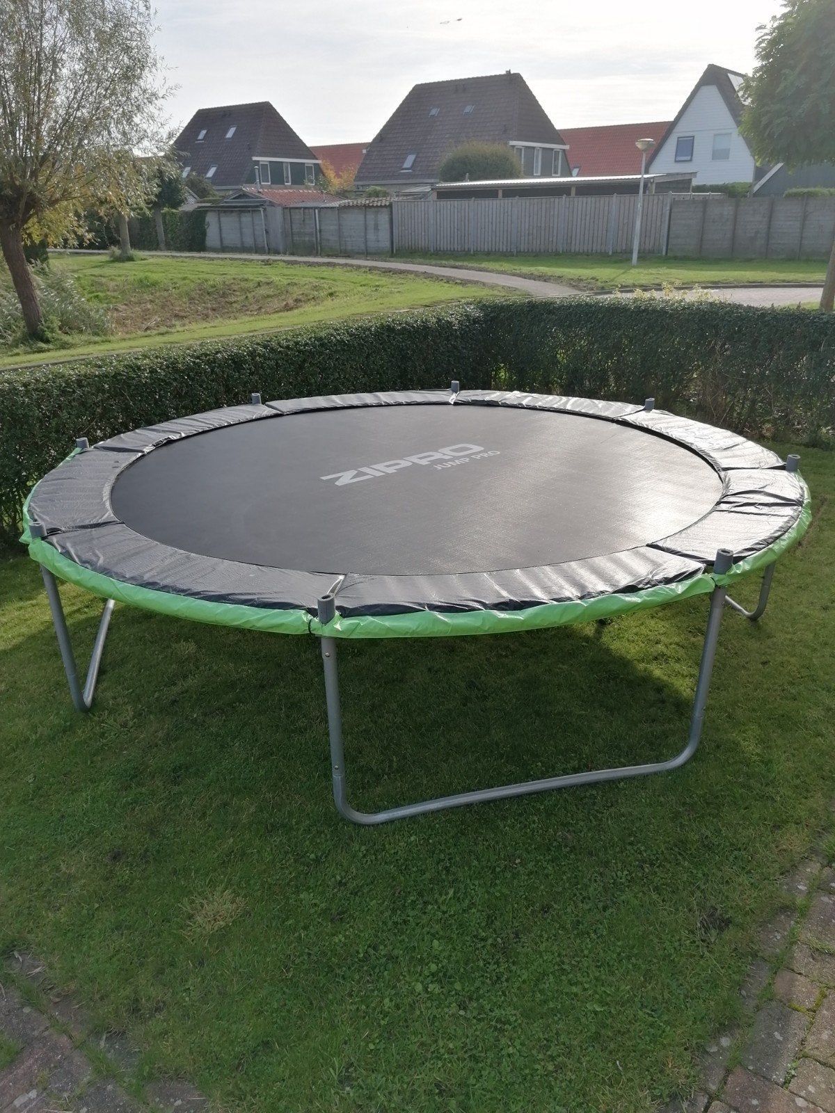Zipro Jump Pro Trampoline Ø312cm met nieuw veiligheidsnet, Ophalen, Zo goed als nieuw