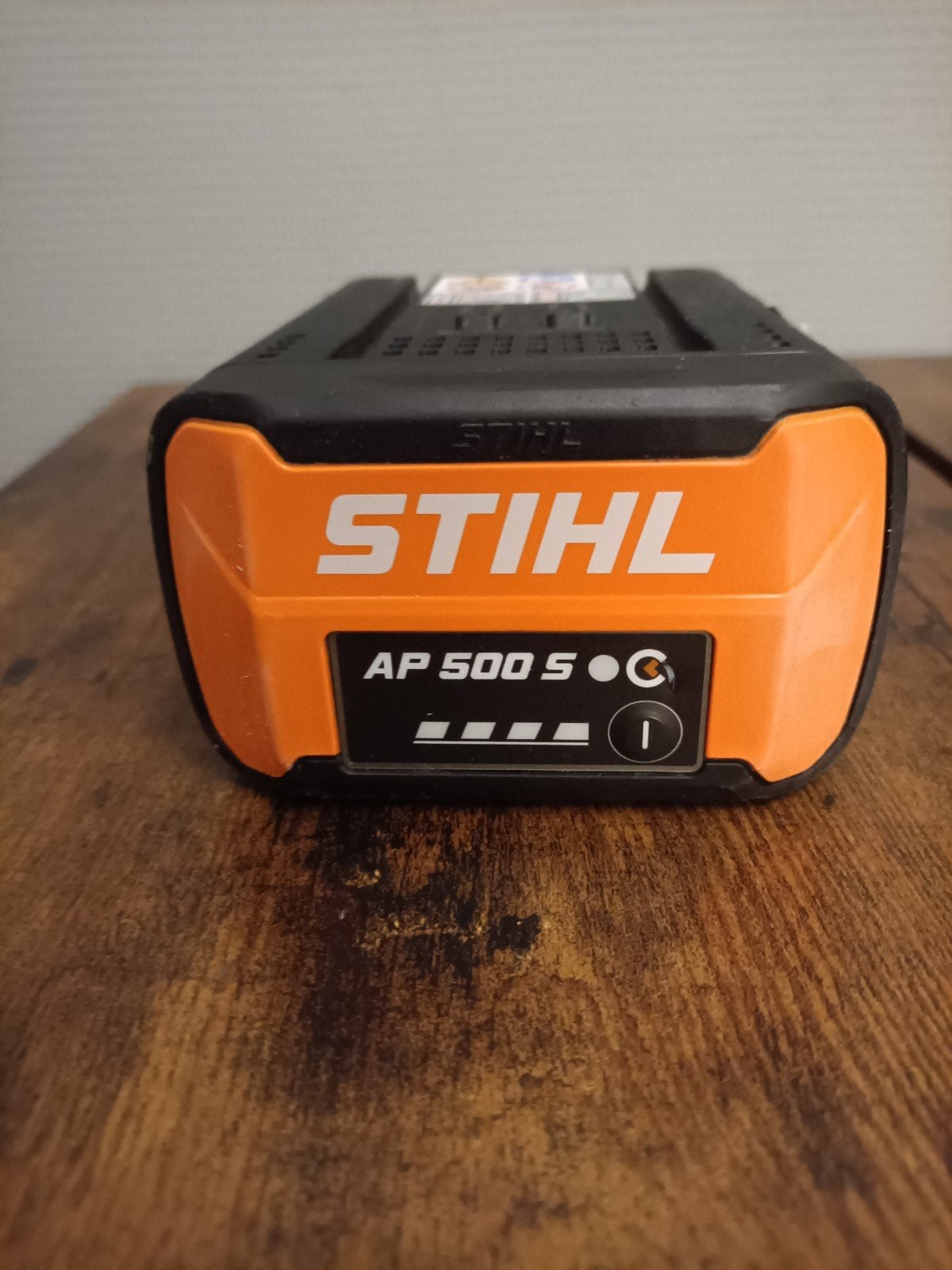 STIHL acu, Doe-het-zelf en Verbouw, Ophalen, Gebruikt