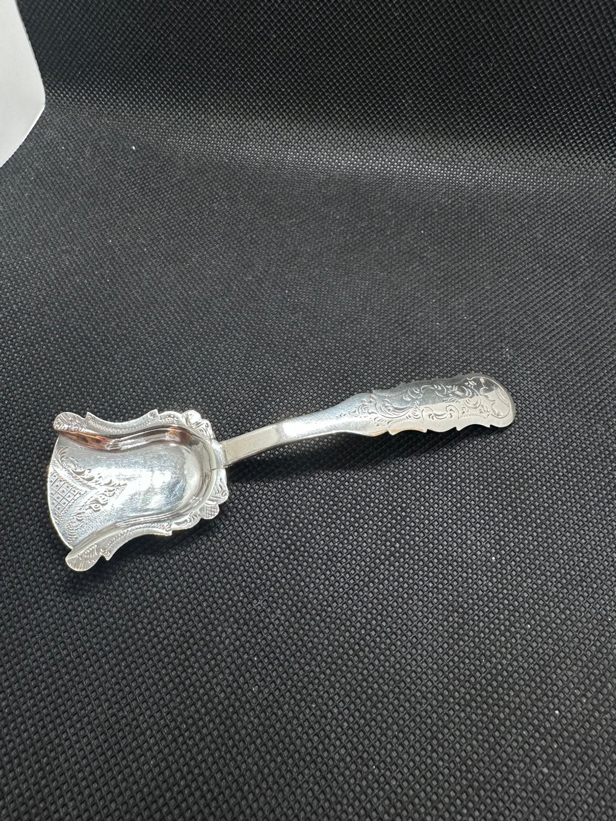 W06 Zilver Biedermeier suikerschep 835 v Geelen Schoonhoven, Ophalen of Verzenden, Zilver