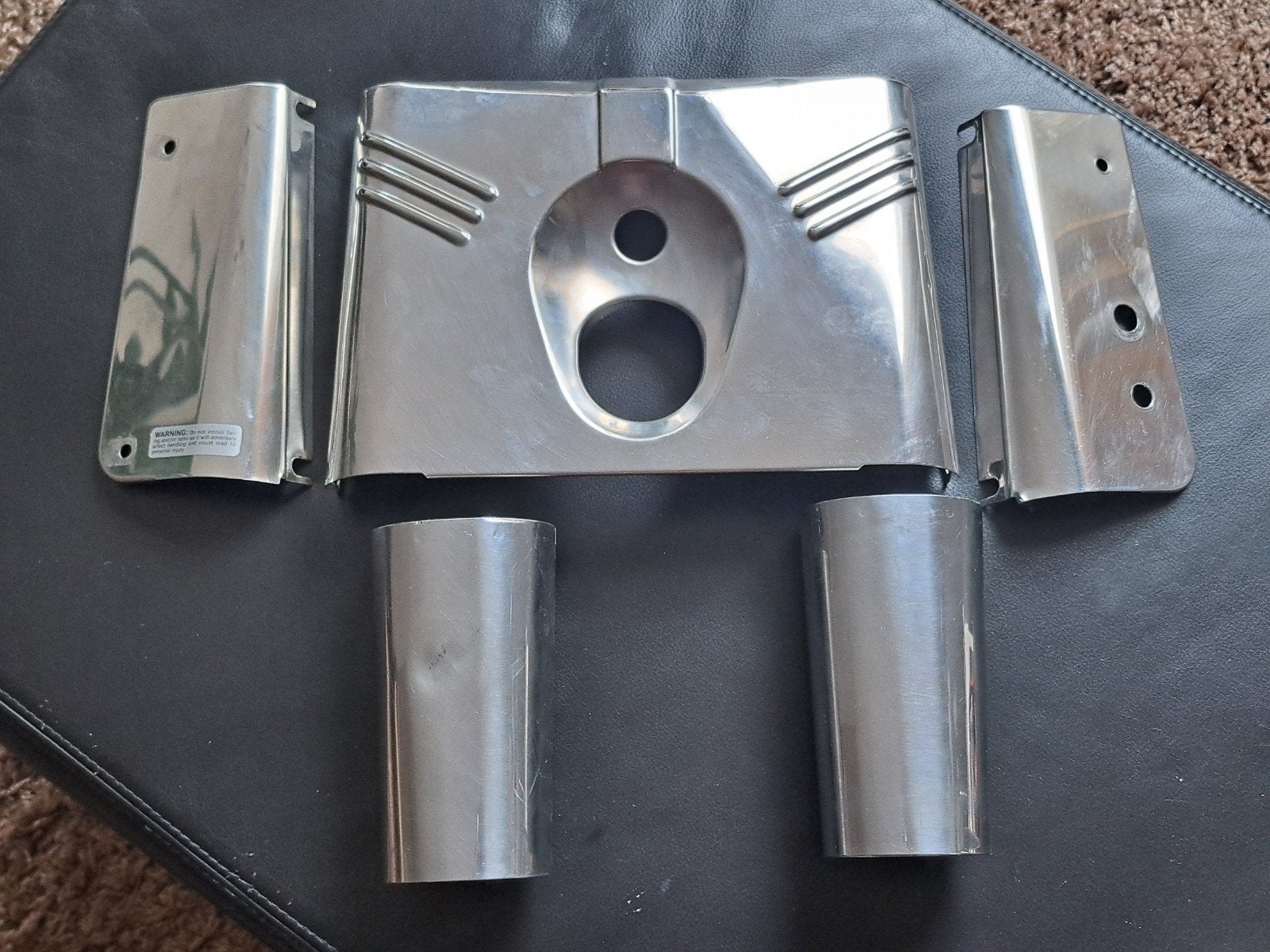 covers + 7" koplamp, led licht, fatboy, heritage, Ophalen of Verzenden