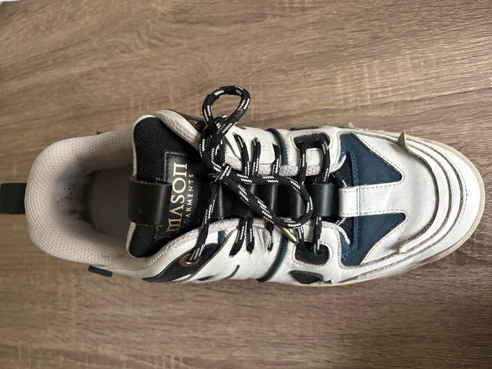 Mason Garments sneakers - Maat 43 - Prima staat, Ophalen, Gedragen, Wit, Sneakers of Gympen