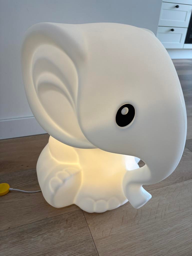 Mr. Maria olifant 52cm hoog dimbaar, Kinderen en Baby's, Ophalen, Zo goed als nieuw, Lamp