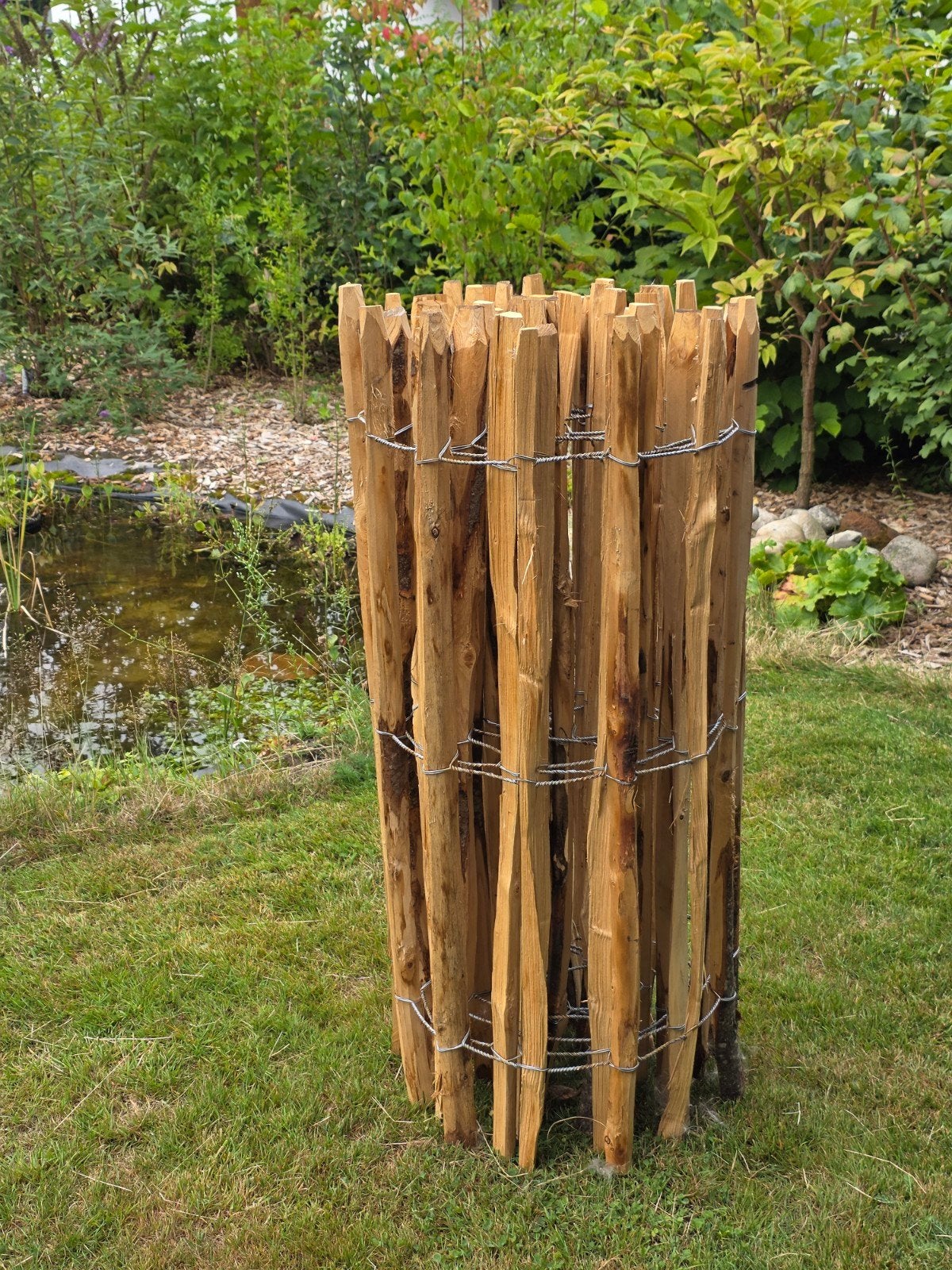 Nieuw Kastanjehouten Schapenhek - 5.5m x 1m, Tuin en Terras, Tuinhekken en Hekwerk, Ophalen