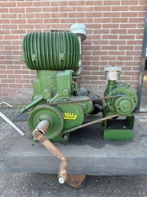 Wolseley Stationaire motor, Ophalen, Gebruikt