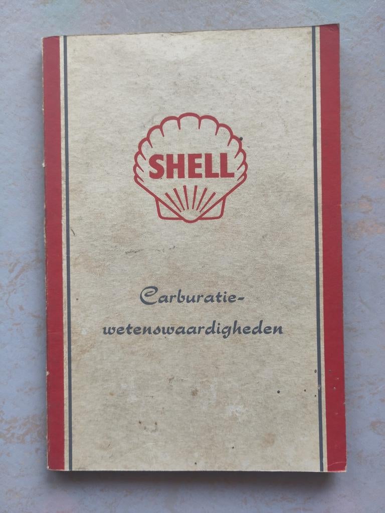 Shell Carburatie-wetenswaardigheden boekje, Ophalen of Verzenden, Gelezen, Algemeen, Shell