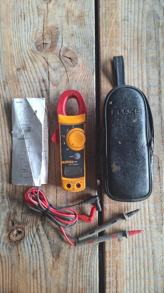 Fluke 322 Clampmeter, ., Ophalen of Verzenden, Zo goed als nieuw, .