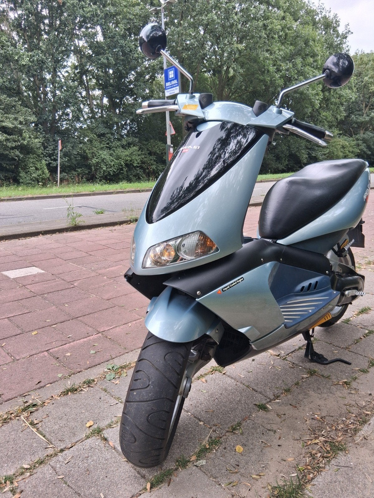 Aprilla 51 Scooter - Goed Onderhouden, Ophalen, Maximaal 45 km/u, Zo goed als nieuw, 50 cc