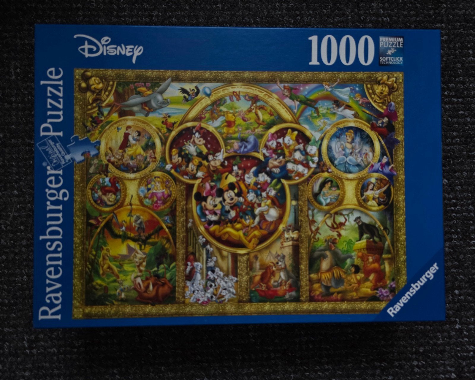 Disney Puzzels, Ophalen of Verzenden, 500 t/m 1500 stukjes, Zo goed als nieuw, Legpuzzel
