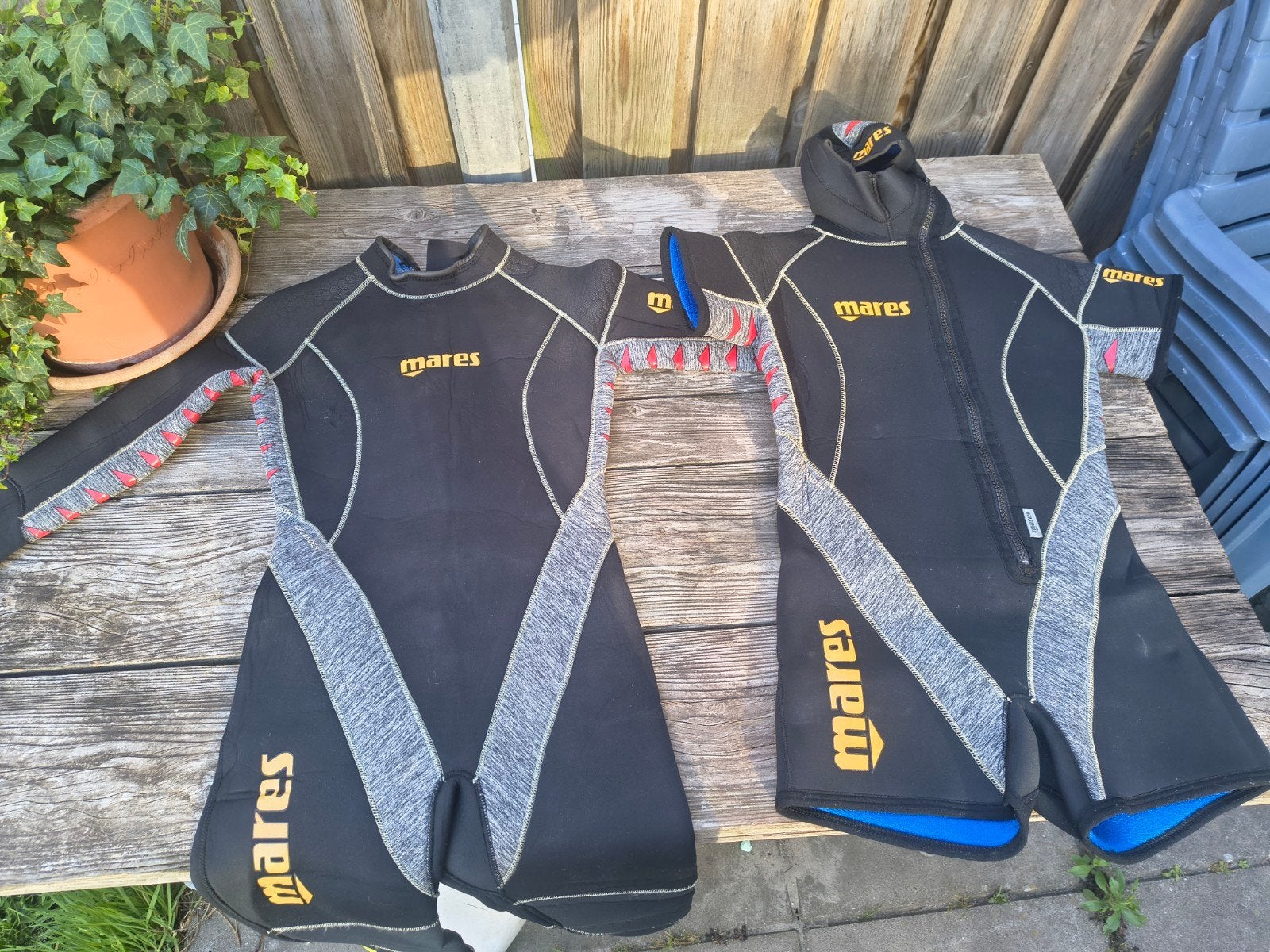 Marez Icelander wetsuits maat 4, 7mm, Watersport en Boten, Wetsuit, Ophalen of Verzenden, Zo goed als nieuw, Dame of Heer