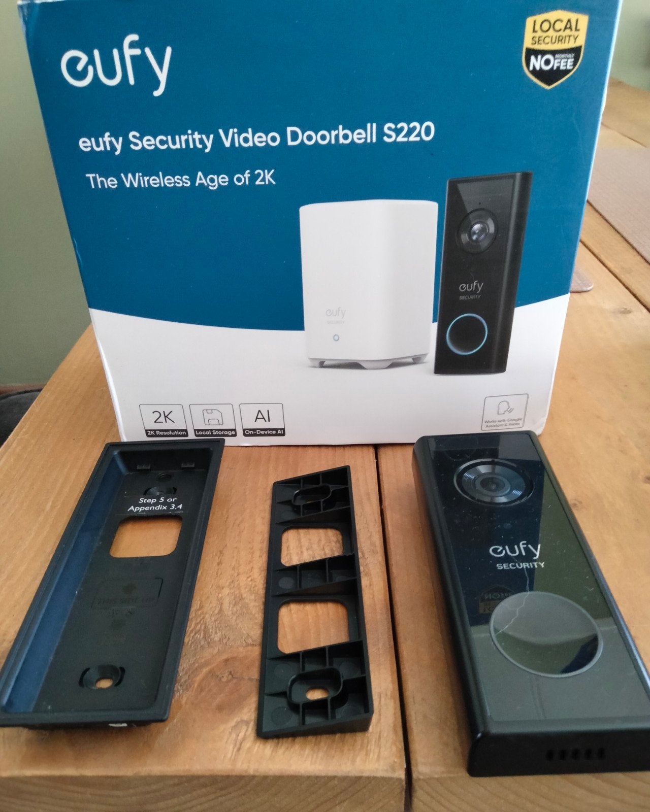 Eufy Security Video doorbell S220, Ophalen of Verzenden