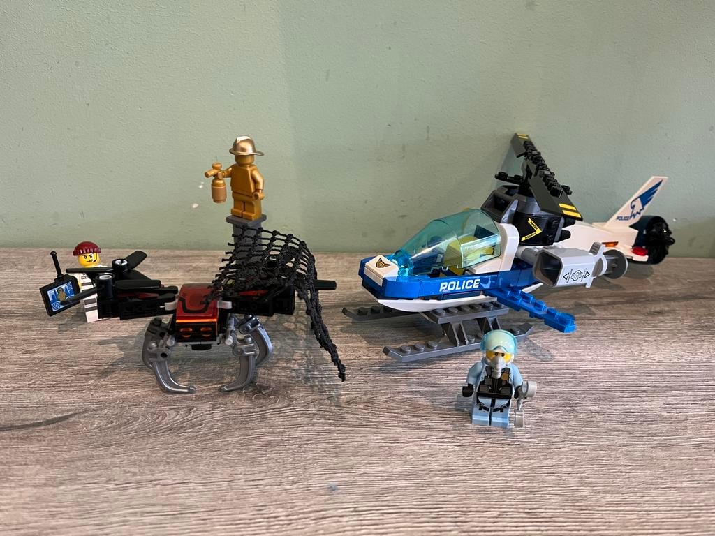 Lego 60207 sky police drone chase met instructie, Compleet, City, Lego, Ophalen of Verzenden