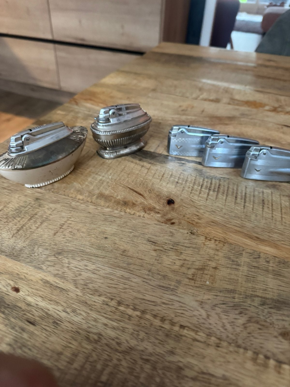 Ronson aanstekers 5x, Ophalen of Verzenden, Gebruikt, Aansteker