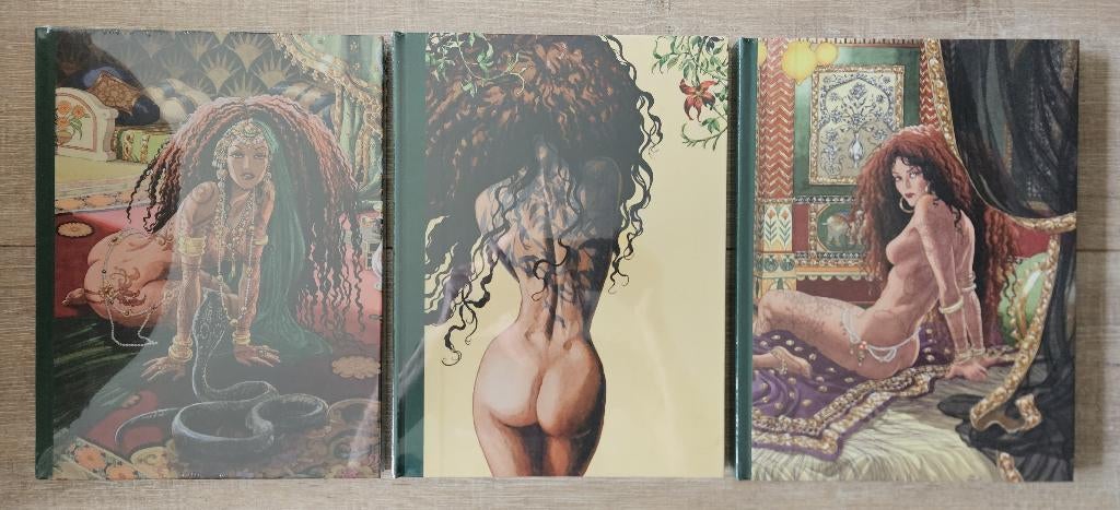 Djinn integraal luxe editie 1 t/m 3 - complete reeks, Boeken, Stripboeken, Ana Mirallès, Jean Dufaux, Complete serie of reeks