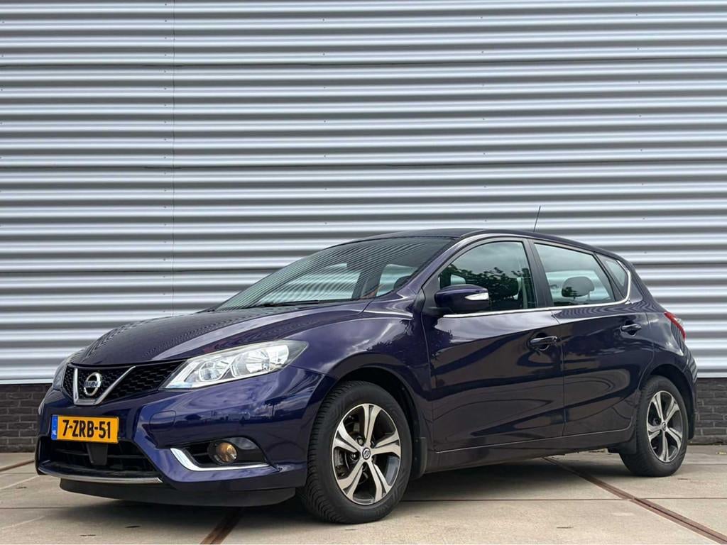 2015 Nissan Pulsar automaat Personenauto, Auto's, Nissan, Euro 5, Gebruikt, 4 cilinders, Blauw