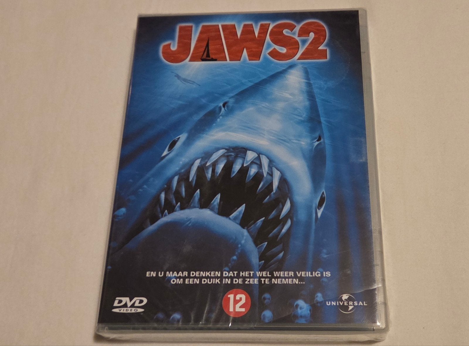 Jaws 2 Sealed Dvd Horror, Cd's en Dvd's, Dvd's | Horror, Nieuw in verpakking, Vanaf 16 jaar, Ophalen of Verzenden