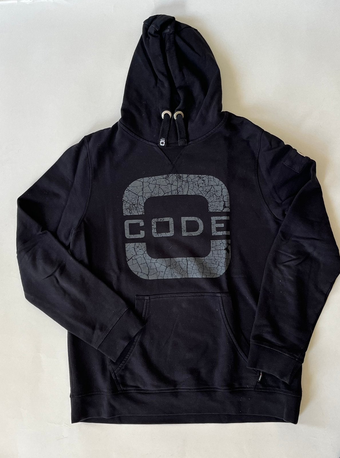 Code Zero zwarte hoodie, heren, maar XL, Ophalen of Verzenden, Zo goed als nieuw, Maat 56/58 (XL), Zwart