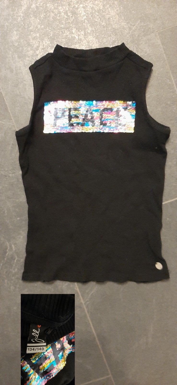 Jill topje, Ophalen of Verzenden, Zo goed als nieuw, Meisje, Shirt of Longsleeve