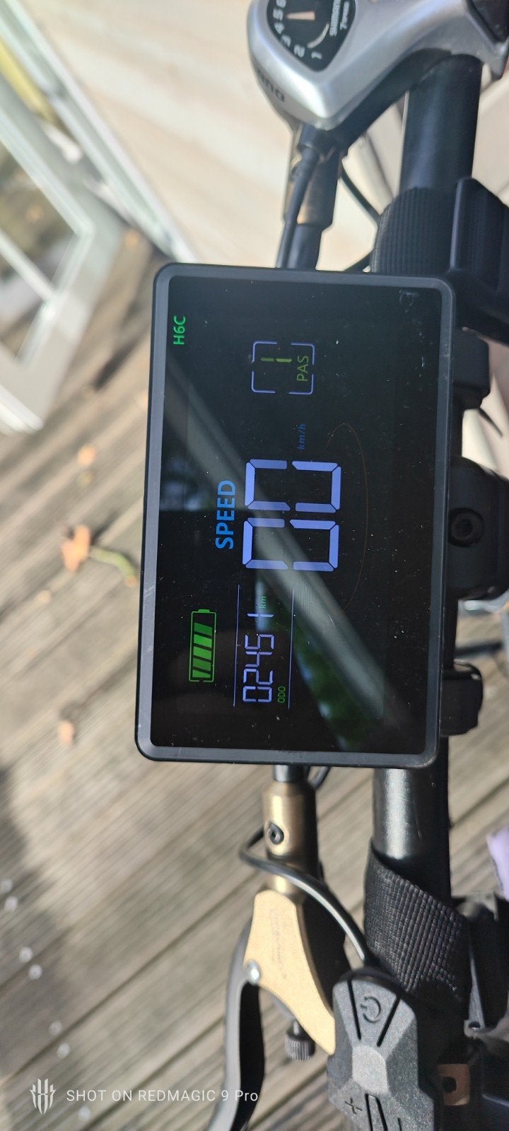 Foto 5 van OUXI Fatbike met dubbele accu (750W) - Pedaalsensor defect