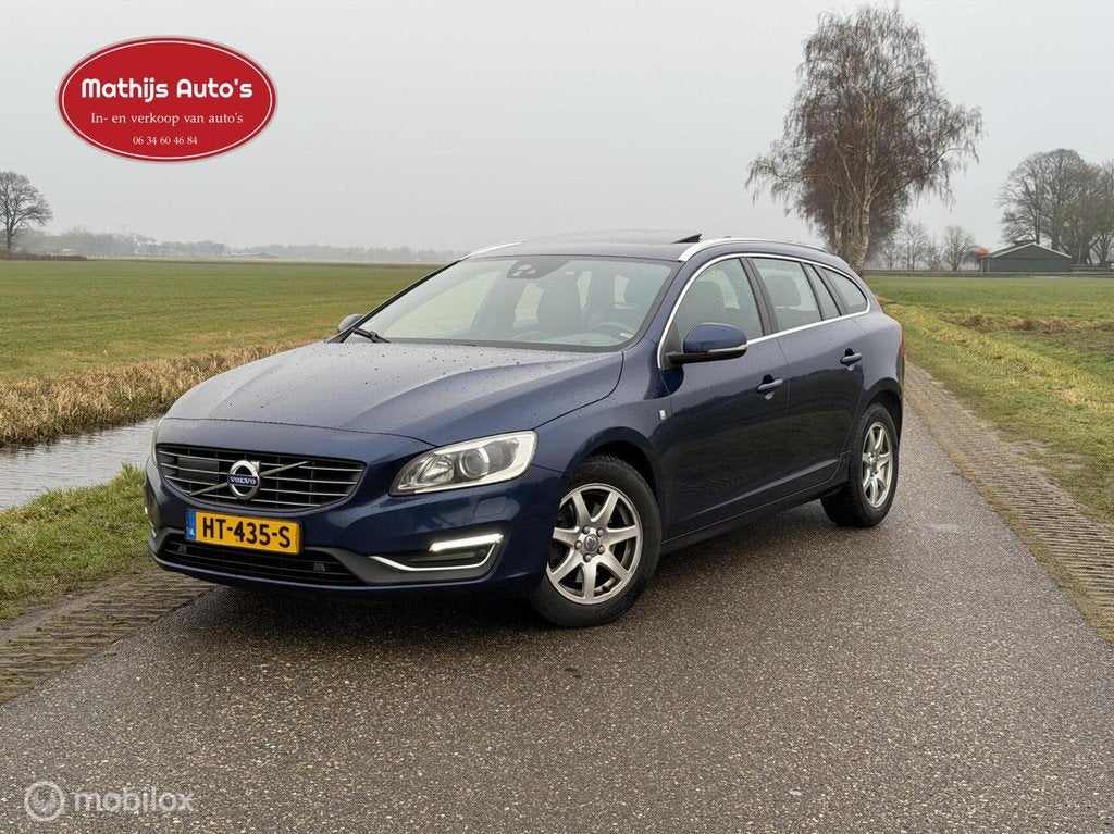 Volvo V60 2.0 D3 Ocean Race Business Automaat! Ex. BPM!, Auto's, Euro 6, Blauw, Diesel, Te koop