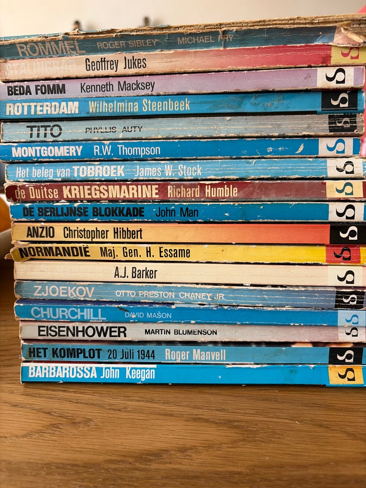 18 oorlogsboeken Tweede Wereldoorlog - Rommel, Churchill, e., Boeken, Ophalen of Verzenden, Tweede Wereldoorlog, Gelezen, Landmacht