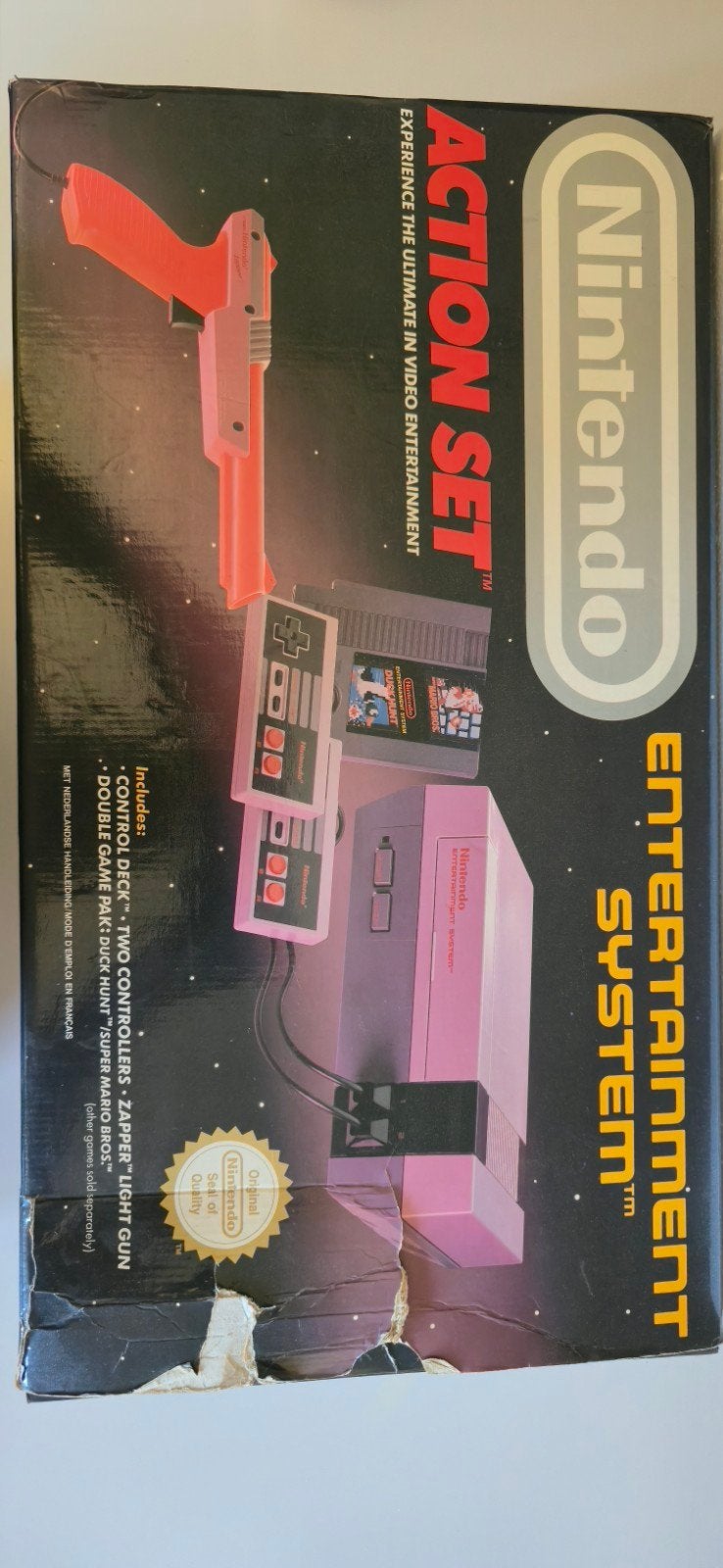 Retro Nintendo Entertainment System (NES) Action Set — In or, Spelcomputers en Games, Spelcomputers | Nintendo NES, Ophalen, Zo goed als nieuw