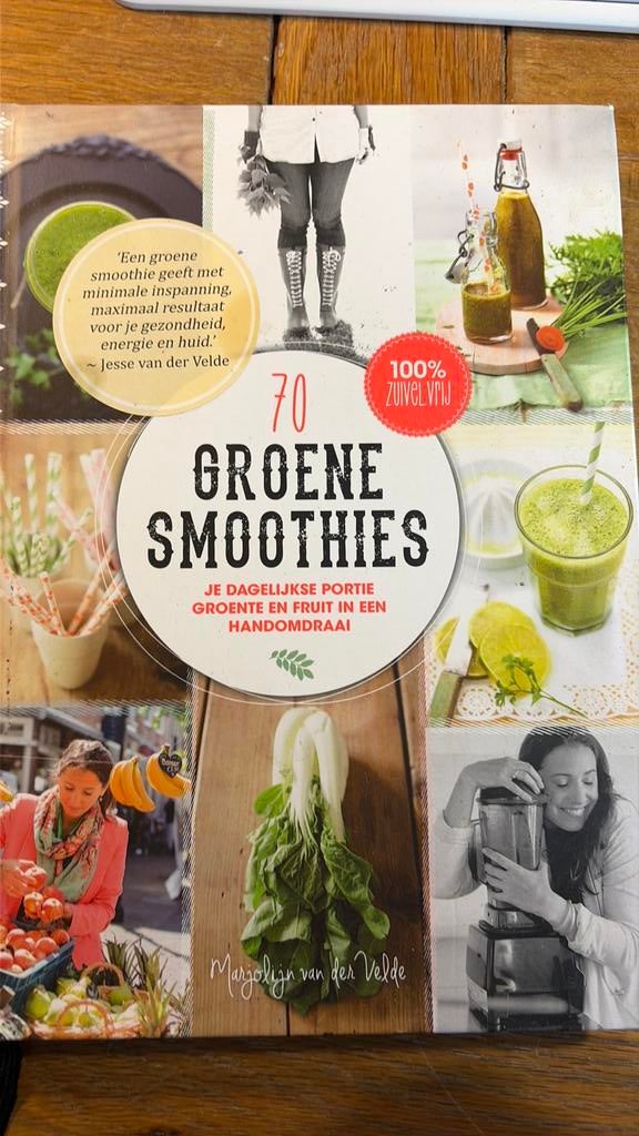 Marjolijn van der Velde - 70 groene smoothies, Ophalen of Verzenden, Zo goed als nieuw, Marjolijn van der Velde