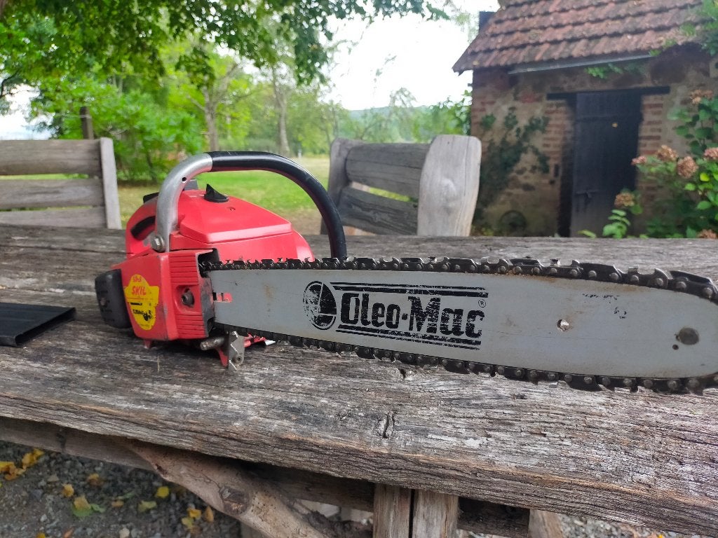 Kettingzaag skill old school, Tuin en Terras, Hand-tuingereedschap, Ophalen of Verzenden, Gebruikt, Overige soorten
