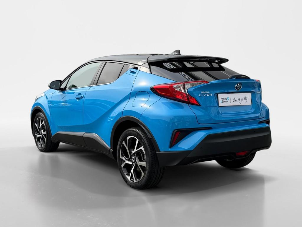 Toyota C-HR 1.8 Hybrid Style | Navigatie | Cruise Control |, Stof, Euro 6, 4 cilinders, Blauw