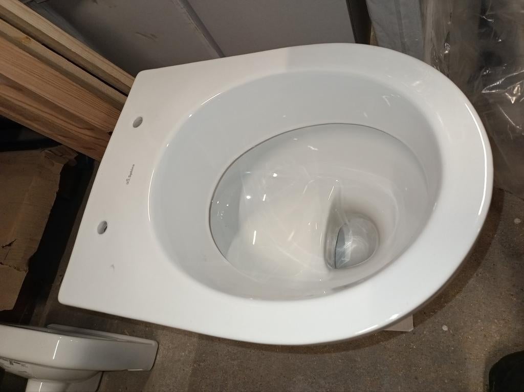 Toilet staand, Doe-het-zelf en Verbouw, Sanitair, Ophalen