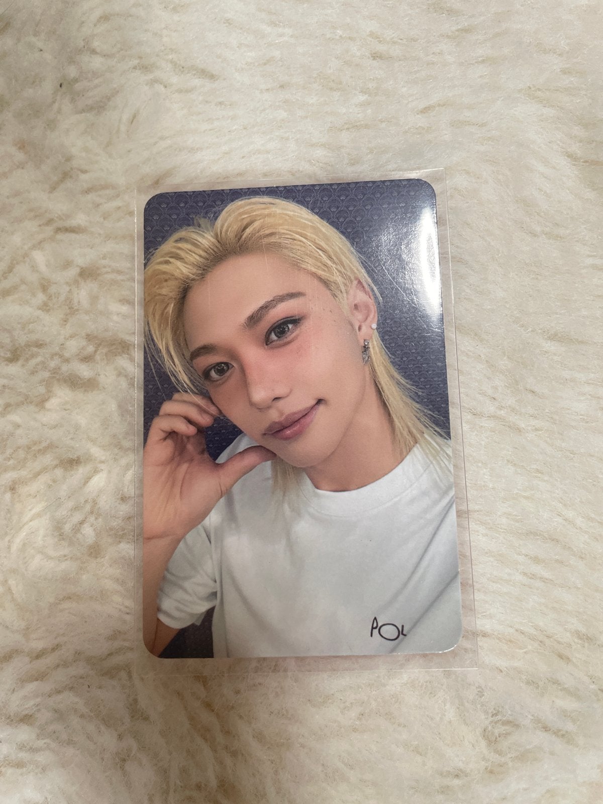 Stray Kids Felix DOIT Photocard, Ophalen of Verzenden, Zo goed als nieuw, Losse kaart