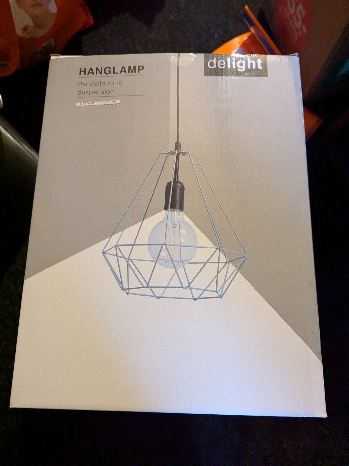 Nieuwe Delight hanglamp, mintgroen, draadframe, E27 fitting, Ophalen of Verzenden