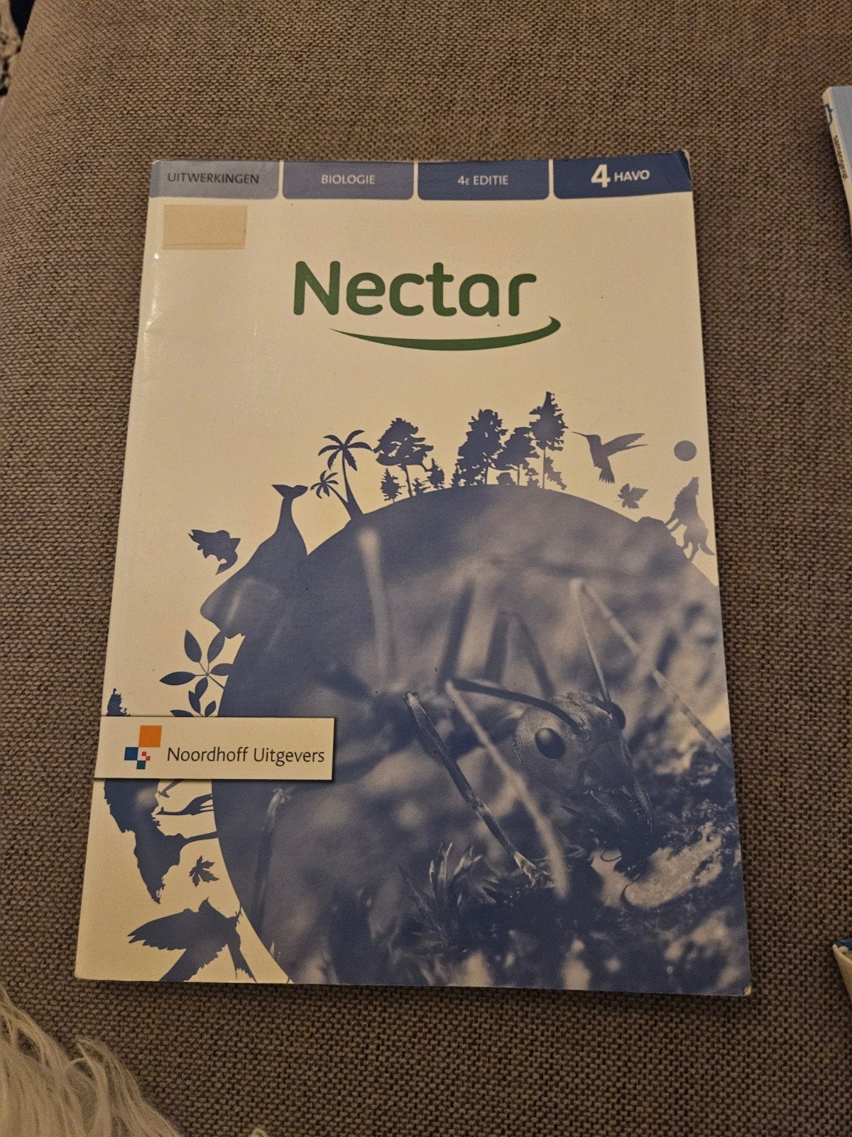 Nectar Biologie 4e editie 4 HAVO Uitwerkingen, Ophalen of Verzenden, Zo goed als nieuw, HAVO, Biologie