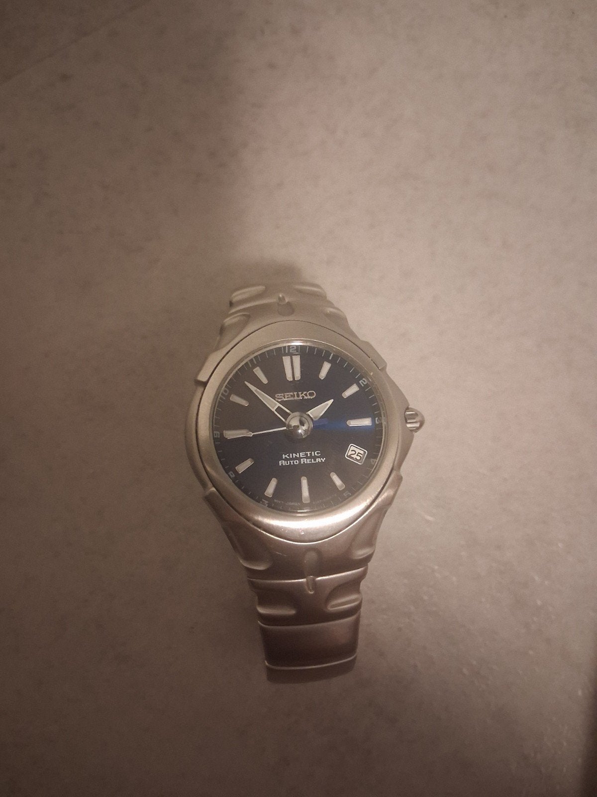 Seiko Kinetic Auto Relay Polshorloge, Ophalen of Verzenden