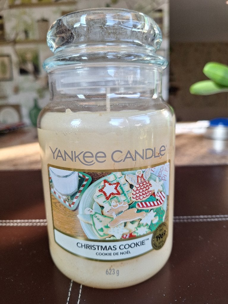 Yankee Candle Geurkaars  "CHRISTMAS COOKIE", Overige materialen, Overige merken, Nieuw, Ophalen of Verzenden