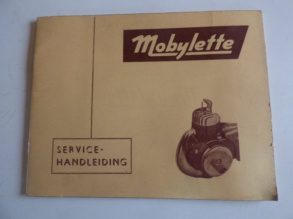 MOBYLETTE WERKPLAATSHANDLEIDING, Ophalen of Verzenden, Gebruikt