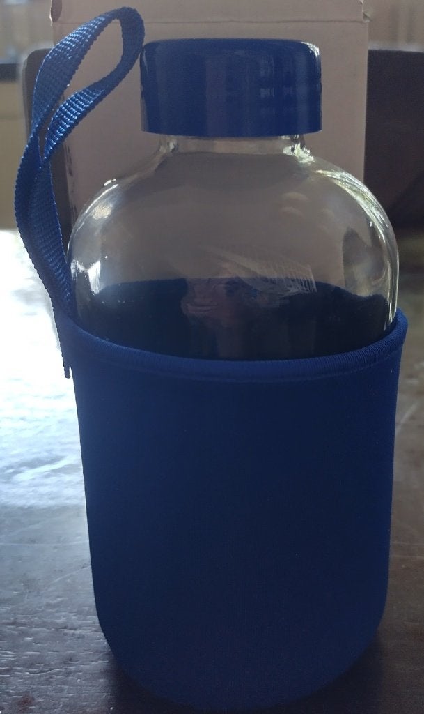 Waterfles met houder, Ophalen of Verzenden, Nieuw