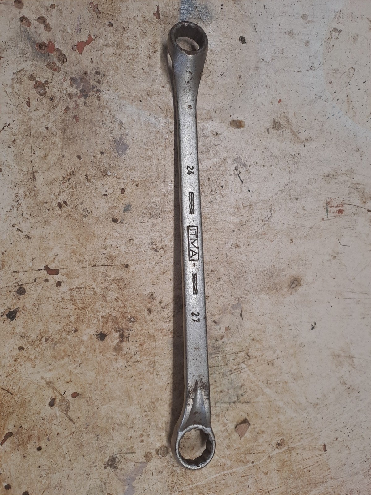 ITMA Ringsleutel 24-27 mm, Ophalen, Gebruikt, Sleutel/ratel, Overige merken