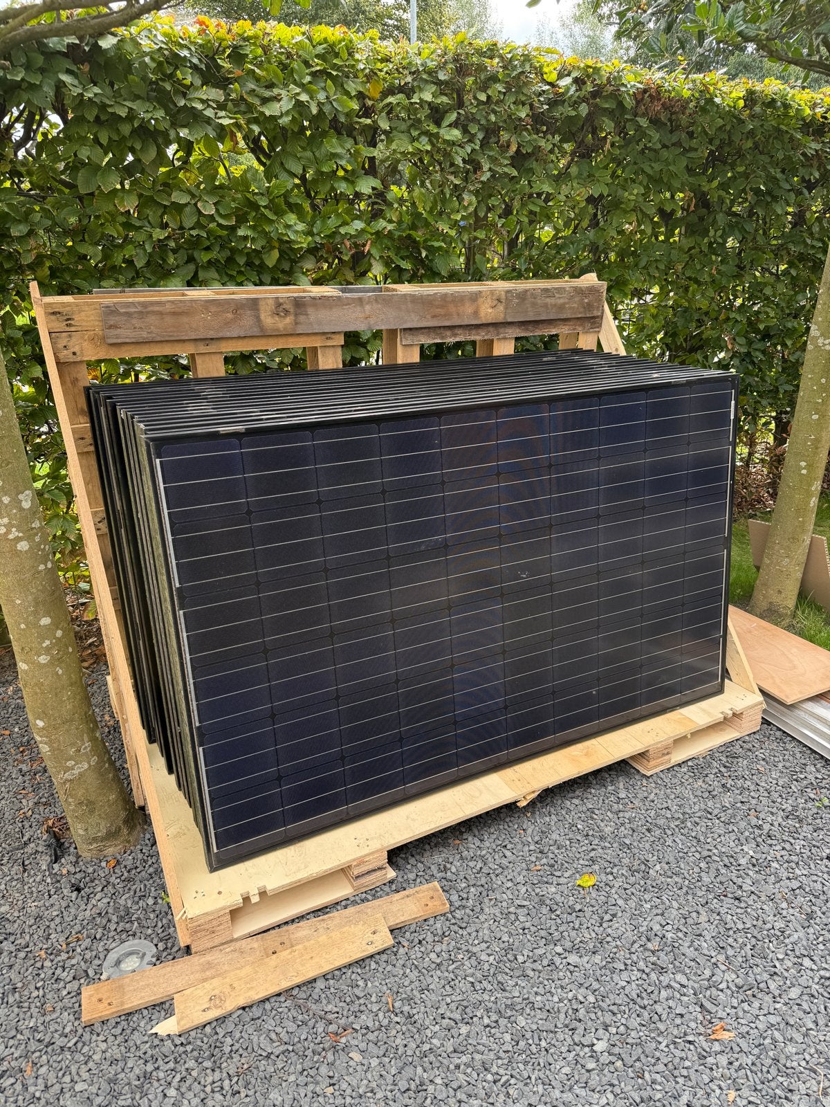 Compleet Solaredge systeem 17 panelen omvormer en optimizers, Ophalen, Gebruikt, Overige typen