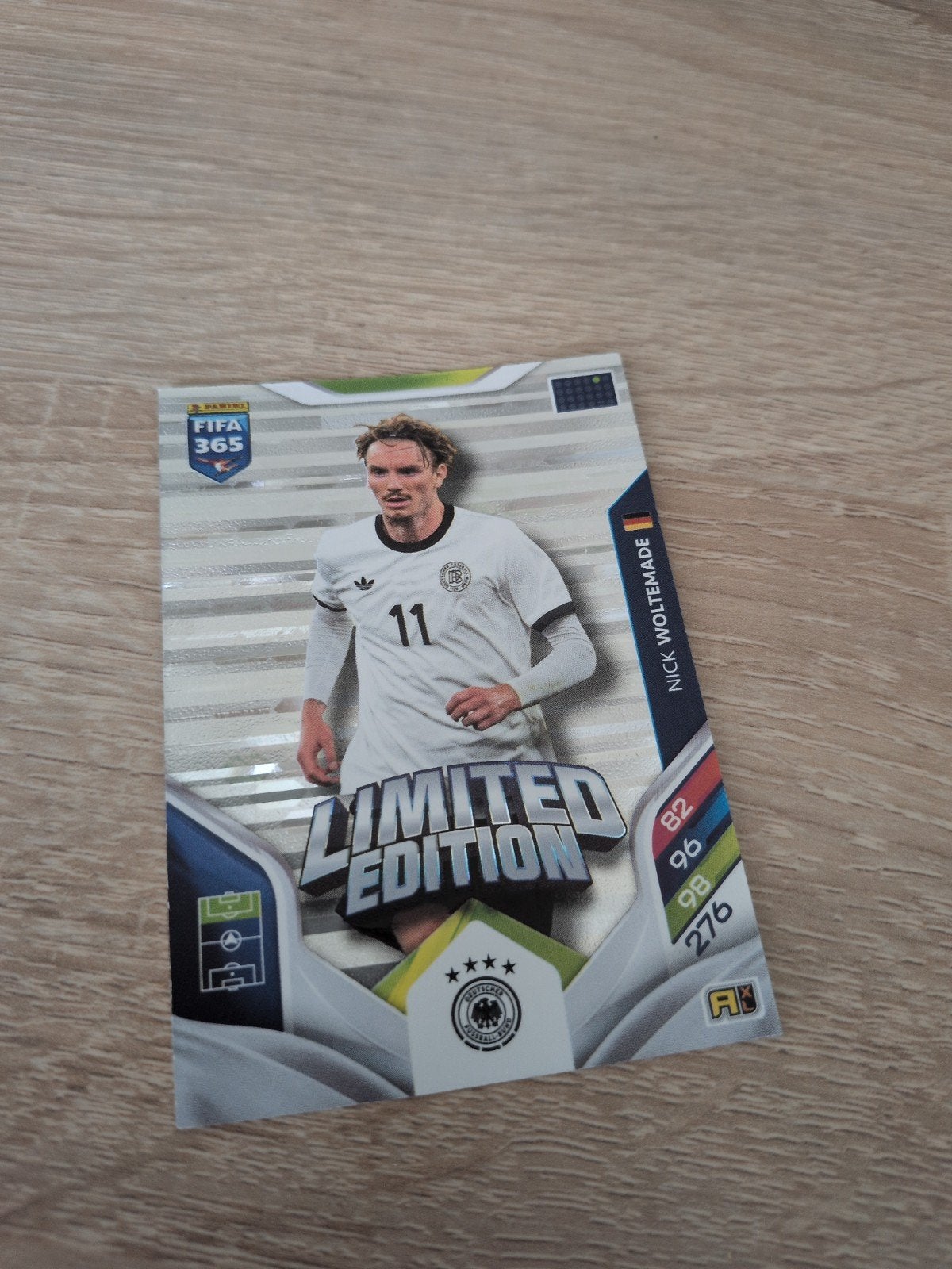 FIFA 365 Limited Edition kaart Nick Woltemade, Ophalen of Verzenden, Zo goed als nieuw, Buitenlandse clubs, Spelerskaart