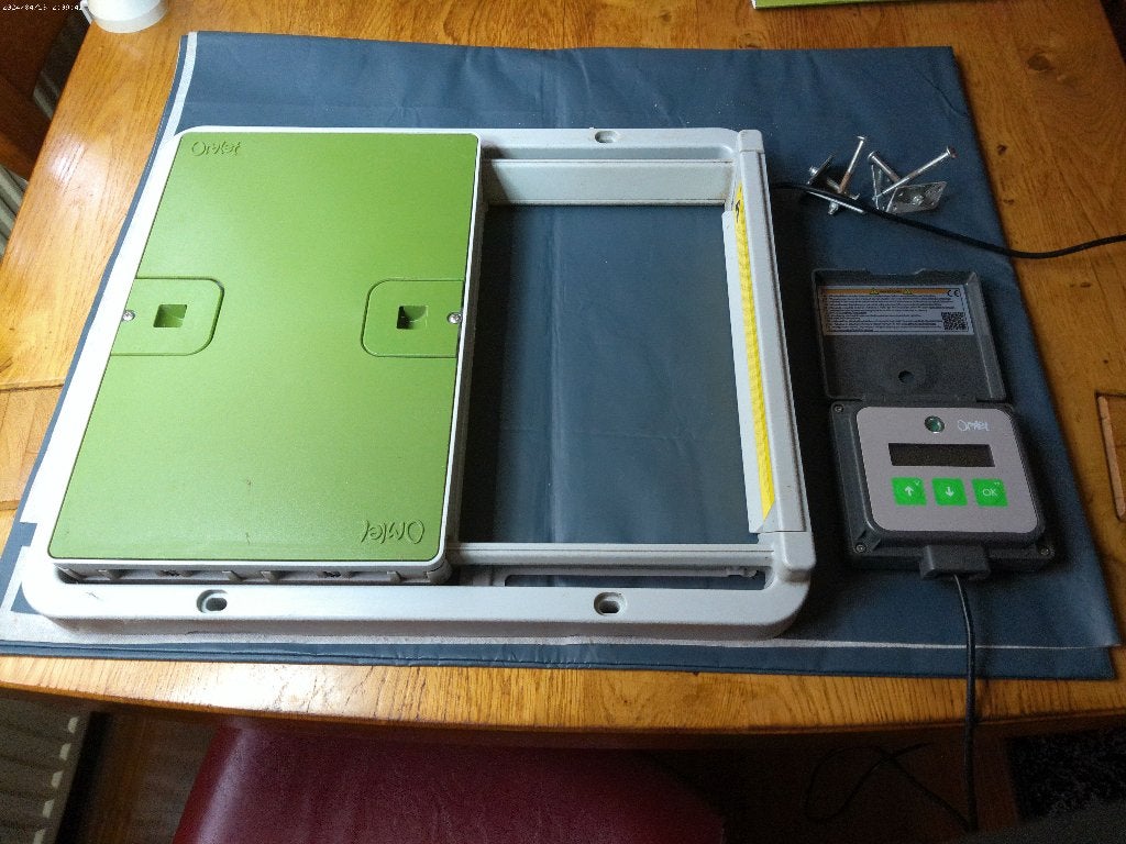 AUTOMATISCHE KIPPENHOKDEUR, Ophalen of Verzenden, Zo goed als nieuw, Kippenhok of Kippenren