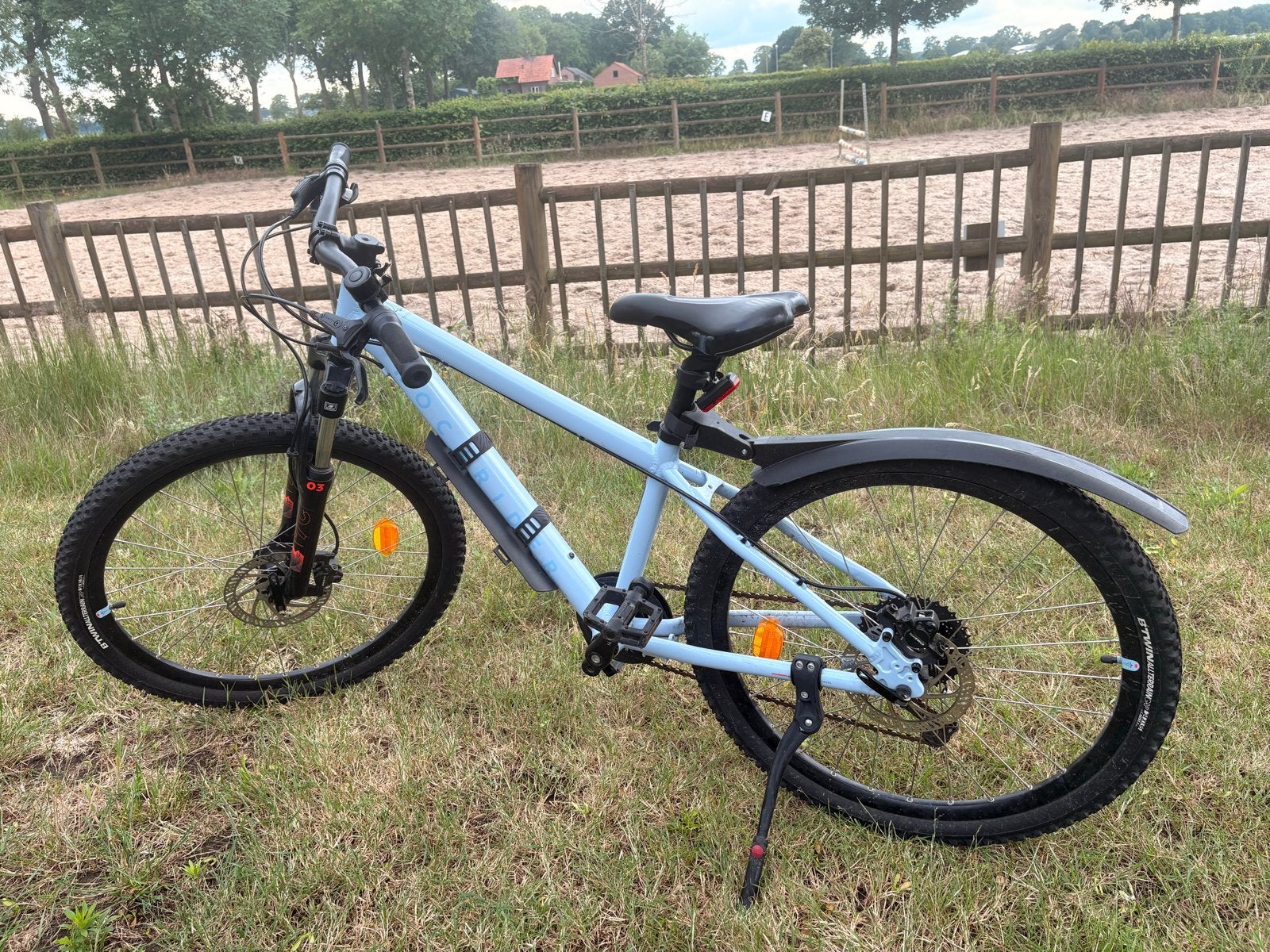 Rockrider Fiets 24 inch - Zo goed als nieuw, Hardtail, Zo goed als nieuw, Dames, Schijfrem