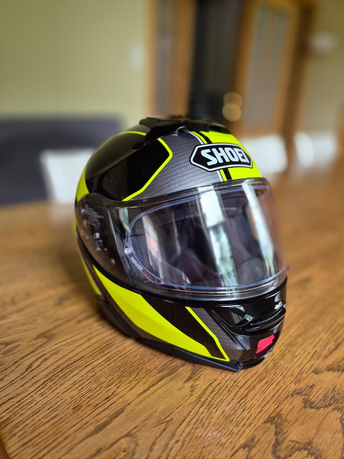 Shoei Neotec II maat XS met Sena SRL Communicatie, Motoren, Ophalen, XS, Systeemhelm, Dames