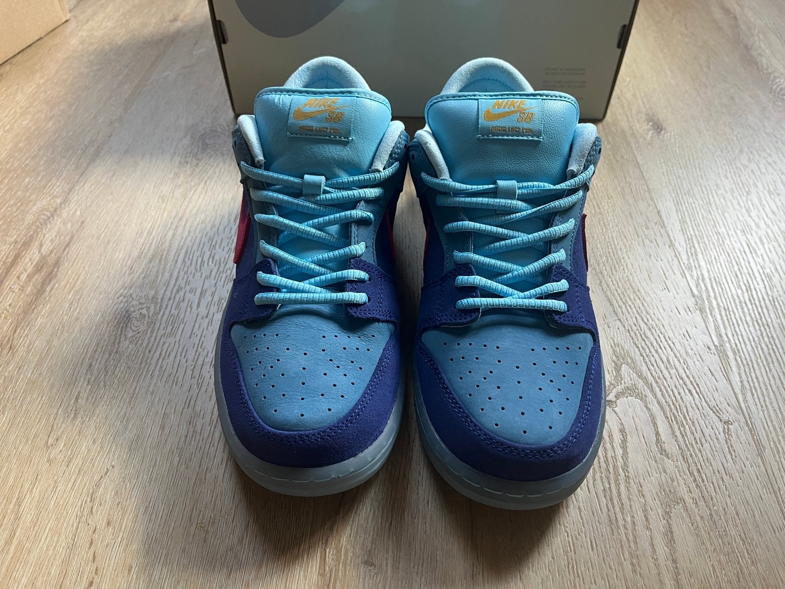 Nike SB Dunk Low Pro Run the Jewels, Kleding | Heren, Schoenen, Ophalen of Verzenden, Nieuw, Blauw, Sneakers of Gympen