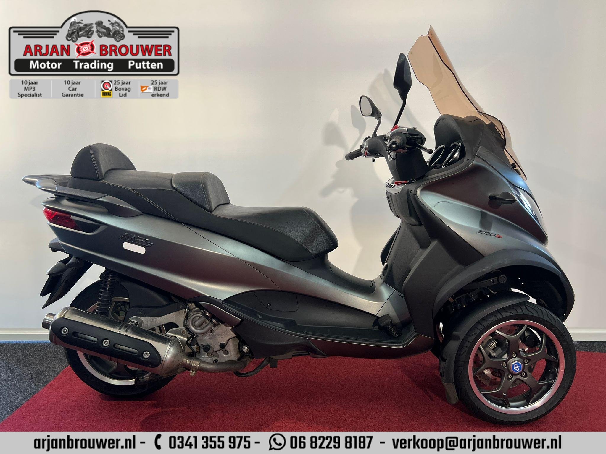 Piaggio MP3 500 LT ABS, Scooter, ABS, 493 cc, Piaggio Vespa B.V.