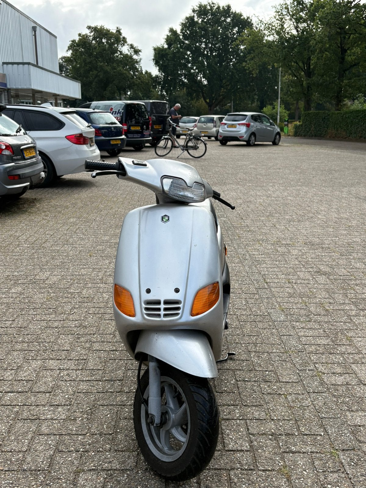 Zip type 3 70cc brom, Fietsen en Brommers, Scooters | Piaggio, Ophalen, Zo goed als nieuw, Tweetakt, Zip