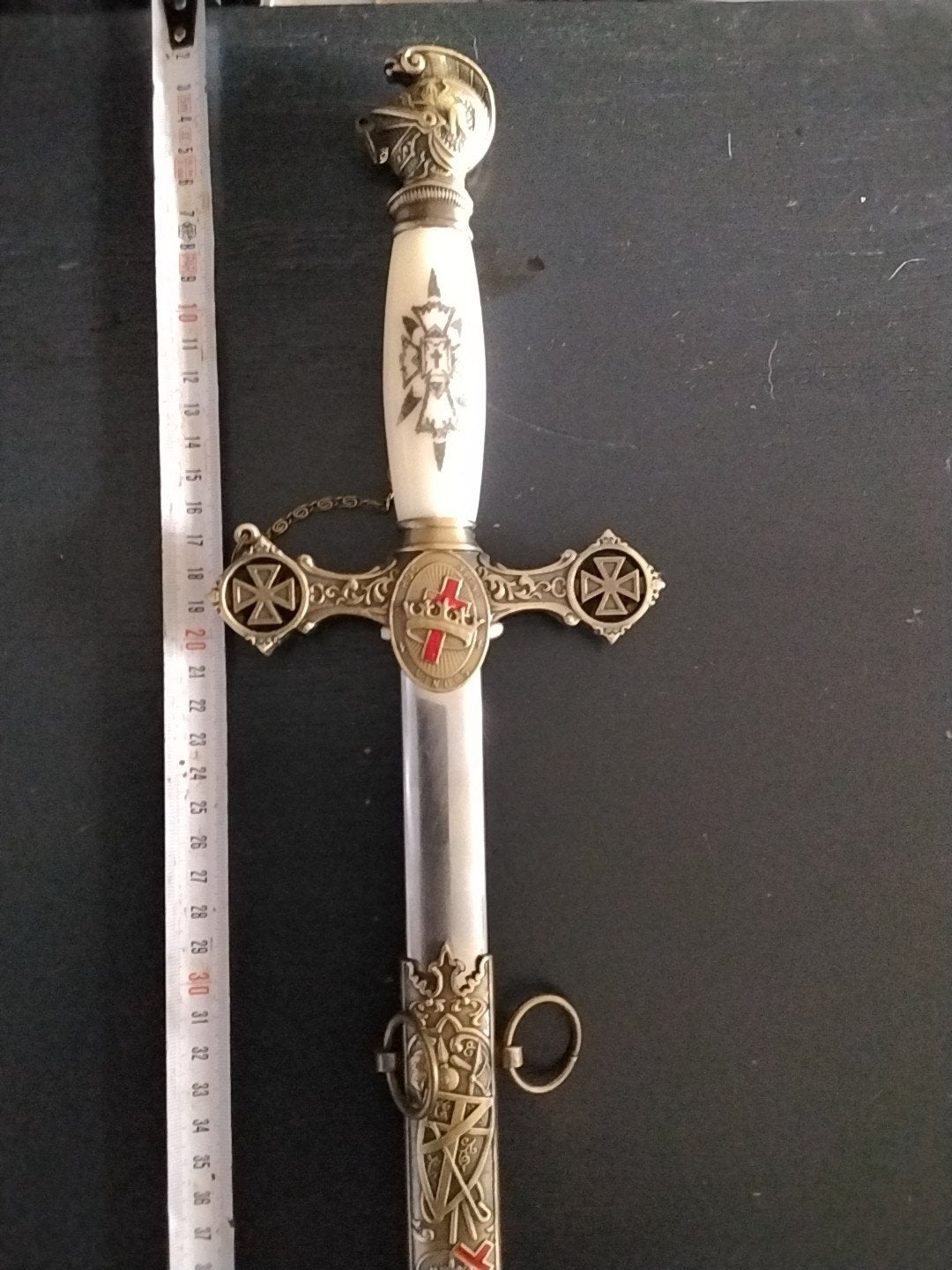 Decoratief zwaard met schede - 89 cm, Ophalen of Verzenden, Gebruikt